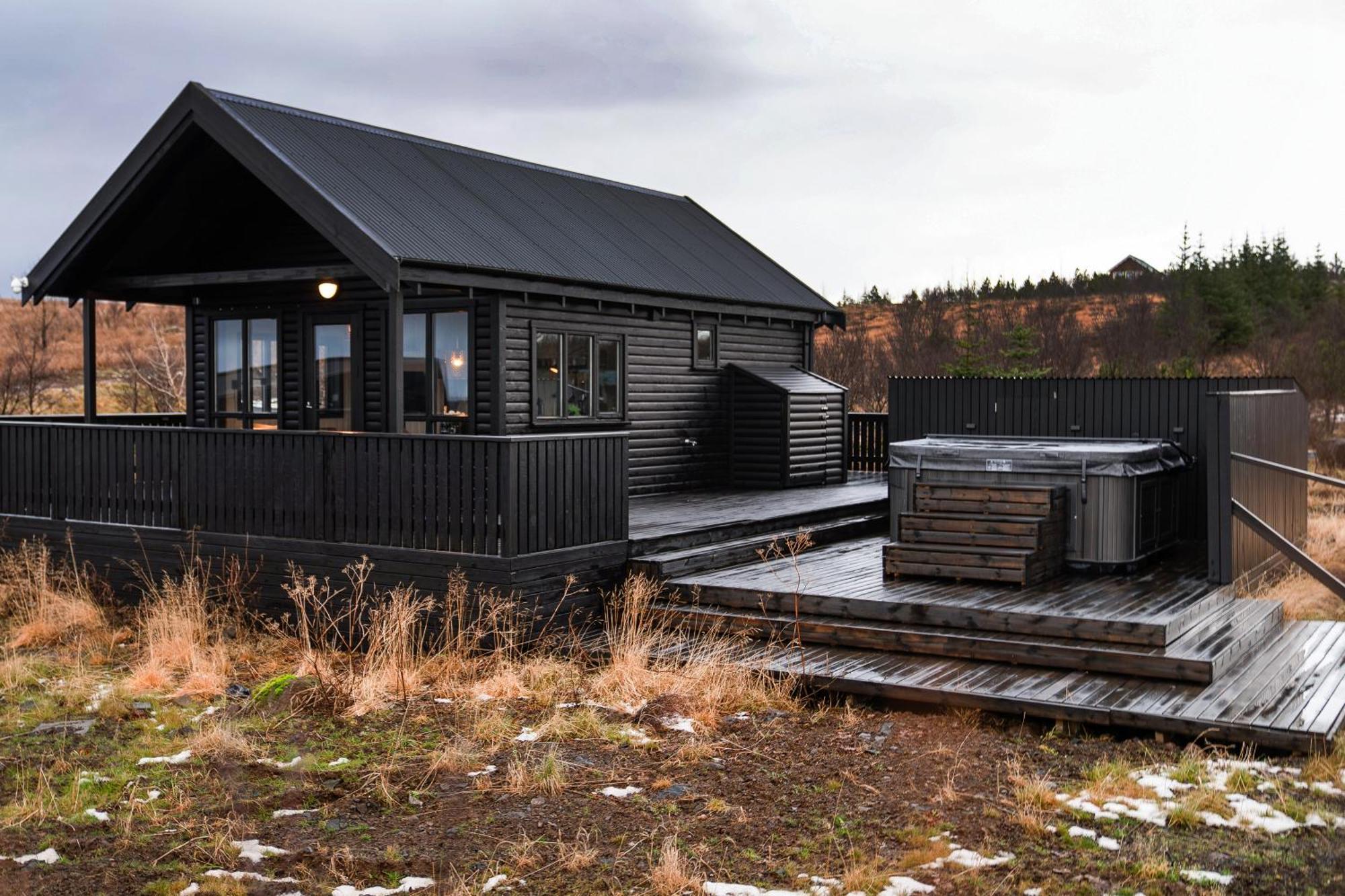 Cozy Cabin Near Golden Circle With Panoramic Views Мосфетльсбаїр Екстер'єр фото